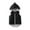 Black, variant on Utlike Boys Jacket Vest Kids Winter Coat Dinosaur Jacket Outwear Toddler Hooded Baby Practical Coat For Boys Leisure Fit Size 18 Months-24 Months