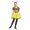 Yellow 3, variant on Girls' 3-Piece Bumblebee Costume Headband, Wings & Tutu Skirt Yellow 3-8 Years