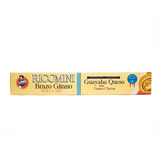 Ricomini Brazo Gitano Artisan Guava Cheese Roll Cake, 31.6 oz.