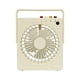thumbnail image 2 of Ventilador de mesa con activación por movimiento para cumpleaños, ajustable, ligero, silencioso, pequeño, mini para colgar. Blanco, 2 of 9