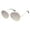 Gold & Tortoise, variant on Martha Stewart Women's MS179 Metal UVA and UVB Protective Retro Round Fashion Sunglasses, 58mm