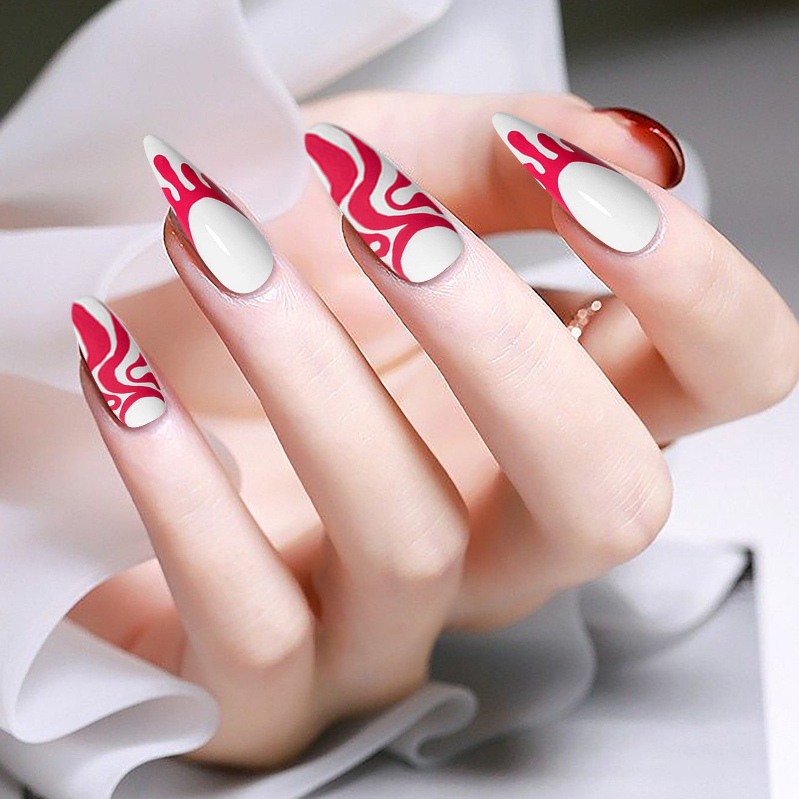 Face Hand for Acrylic Nail Practice Dot Pens for Nails Nail Tape Extend Gel for Nails Fingernail on Nails Fingernail Polish Organizers And Storage Medium Nails Finger Nail compatible with