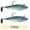 Blue Steel Shad, variant on Storm WildEye Swim Shad 3" Fishing Lure 1/4oz Baby Bass 3pcs