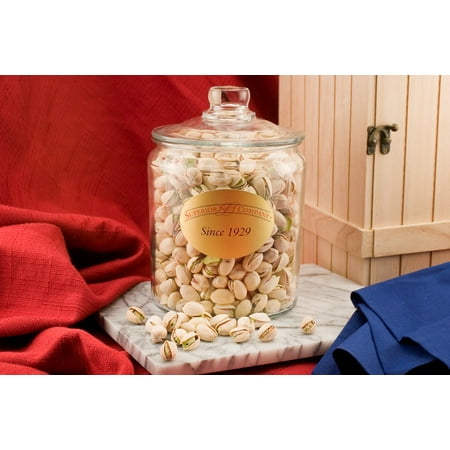 Pistachio Jar - Colossal Pistachios (2.25 Pound Glass Jar)