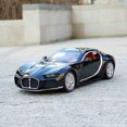 thumbnail image 1 of 1:24 Atlantic Alloy Sports Car Model Diecasts Metal Toy Vehicles Car Model Simulation Sound Light Collection Kids Gifts black no box, 1 of 6