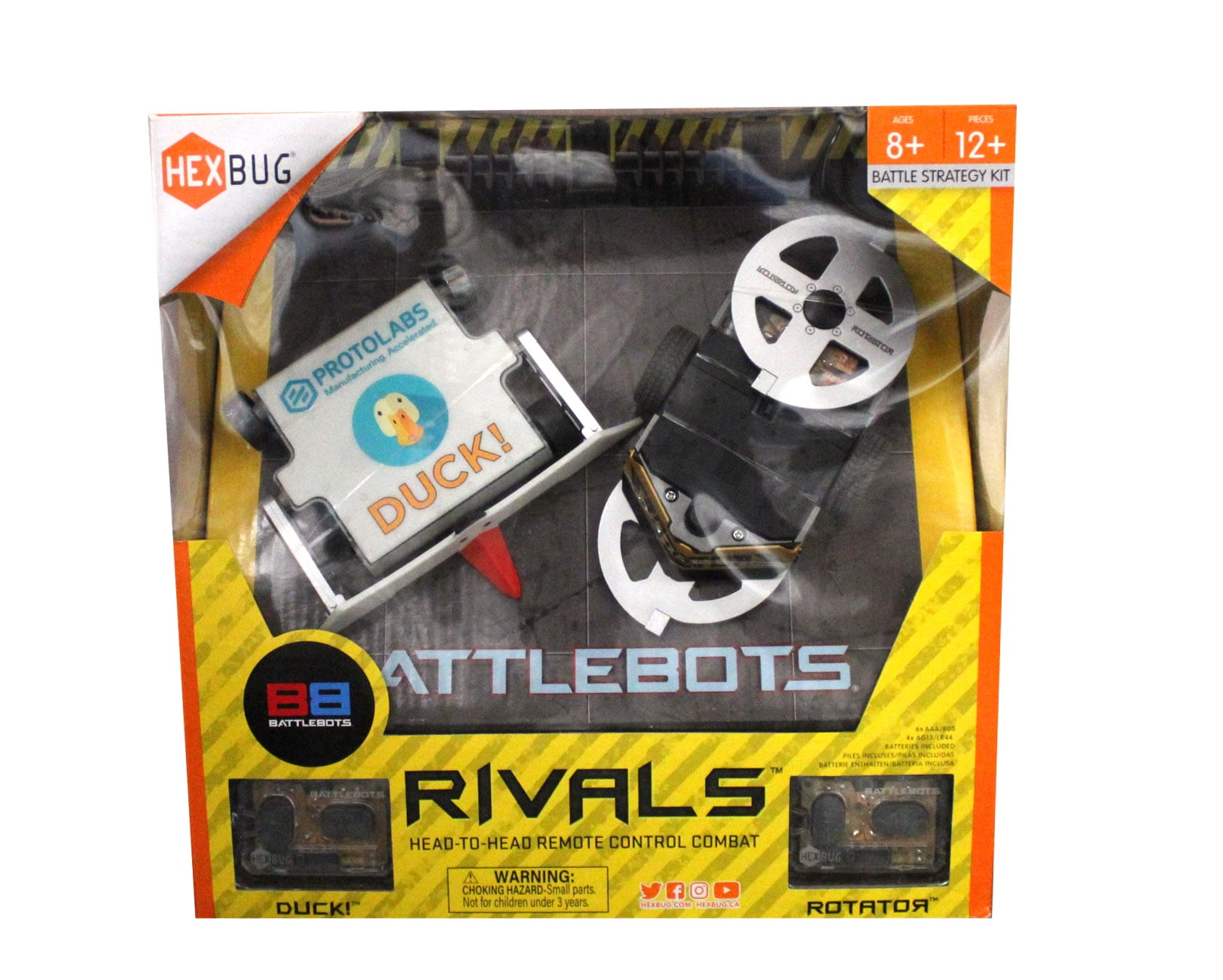 HEXBUG 4136179 BattleBots Rivals Bronco and Witch Doctor Strategy Kit for sale online 