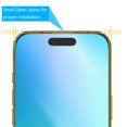 thumbnail image 3 of Tempered Glass Screen Protector (2.5D) for Apple iPhone 16 (6.1") - Clear, 3 of 8