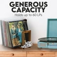 thumbnail image 3 of Tabletop Now Playing Vinyl Record Stand - Wooden Vinyl Record Holder Accessories - Vinyl Record Display LP Shelf - Now Spinning Album Frame For Vinyl Record Storage -No-Tool Assembly ( S, 3 of 9