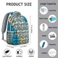 thumbnail image 6 of Summer Hawaiian Themed Lightweight Backpack, Waterproof & Durable Bookbag for Daily Commute, 6 of 6