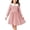 Pink, variant on OGLCCG Girls Long Sleeve Princess Party Dress Peter Pan Collar A Line Corduroy Dress Kids Holiday Birthday Christmas Dress(Wine,7-8 Years)