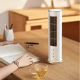 thumbnail image 6 of Fwttom Oscillating Tower Fan - Quiet Standing Fan, 3 Speeds Mini Portable Personal Desk Fan That Blow Cold Air, Fan for Bedroom Office Kitchen, 12.9", 6 of 9
