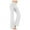 A0686-White, variant on QUINDOS Flare Pants for Women Bootcut High Waist Hip Lifting Leggings with Pockets Stretch Athletic Workout Yoga Pants