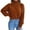 Brown, variant on Vedolay Women's Pullover Casual 2023 Cute Graphic Loose Tunic Shirt Casual Pullover Sweaters Blue,S