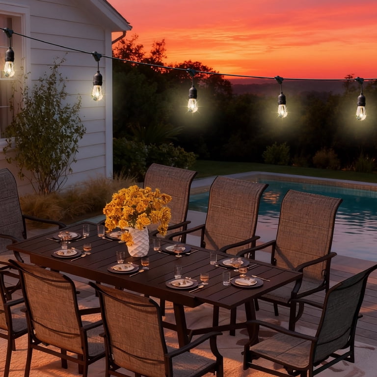 Better Homes & Gardens Edison String Lights, Shatterproof LED, 28ft photo 2