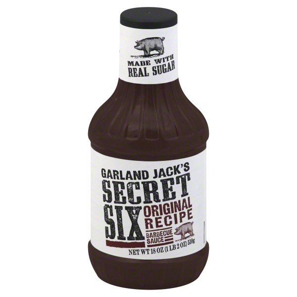 Garland BBQ Garland Jacks Secret Six Barbecue Sauce, 18 oz Walmart