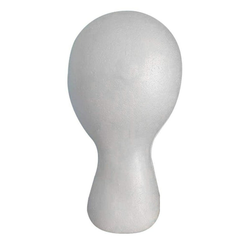 AURORA TRADE 2Pack Styrofoam Female Wig Head Mannequins Manikin