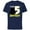 Navy, variant on Star Wars Darth Vader 5th Birthday - Short Sleeve Cotton T-Shirt for Adults - Customized-Navy