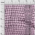 thumbnail image 1 of oneOone Cotton Cambric Light Pink Fabric Crocodile Animal Skin Fabric For Sewing Printed Craft Fabric By The Yard 56 Inch Wide, 1 of 4