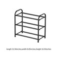 thumbnail image 2 of simhoa Expandable Shoe Rack Storage Shelf Display Stand for Entryway Bedroom Garage 3 Tier, 2 of 8