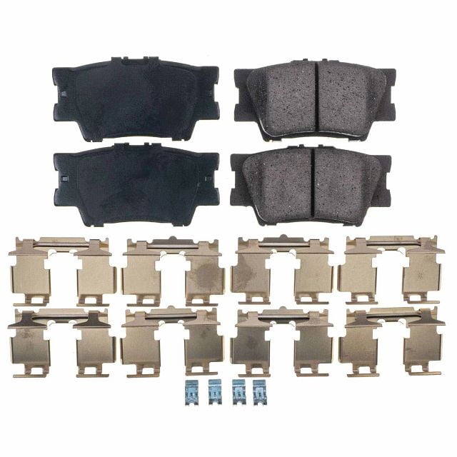 Power Stop Rear Z17 Evolution Ceramic Brake Pads with Hardware 17-1212N