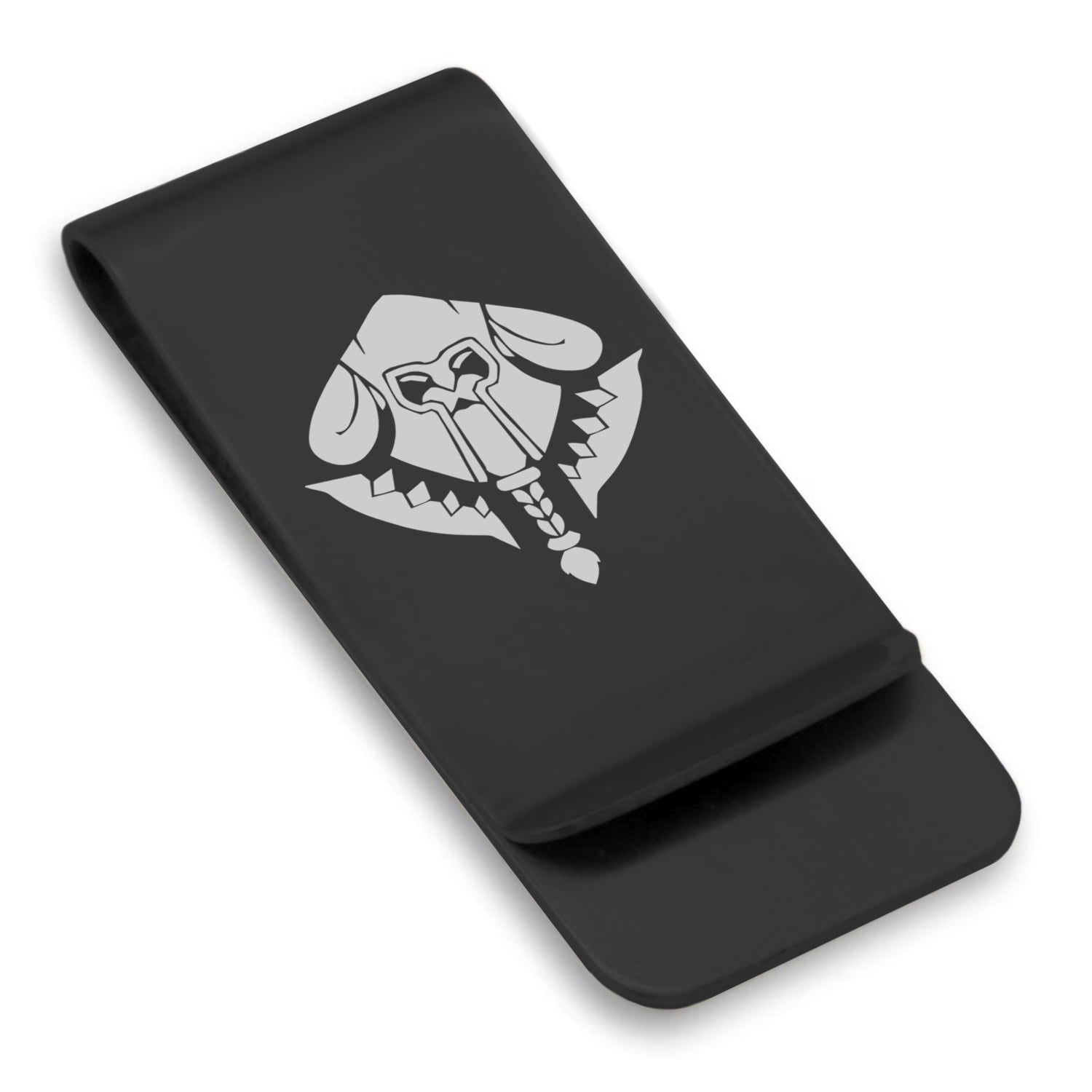 Stainless Steel Mercenary Classic Slim Money Clip Credit Card Holder