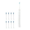 thumbnail image 2 of Cepillo de Dientes Eléctrico de Alta Frecuencia Xiying de 32&nbsp;000 Rpm: 6 Modos de Limpieza, 8 Cabezales de Repuesto, Recargable Por Usb, para Adultos y Niños, Incluye Estuche de Viaje., 2 of 3