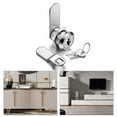 thumbnail image 2 of Lefu Cam Lock Set Premium Cabinet Zinc Alloy 16mm for RV Camper Door Tool Box, 2 of 7
