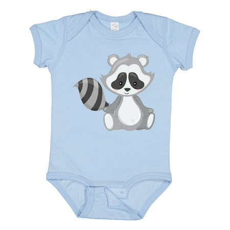 

Inktastic Cute Woodland Animal Raccoon Gift Baby Boy or Baby Girl Bodysuit