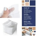 thumbnail image 3 of Pack of 50 Non Woven Gauze Sponges 4 X 4 Rayon/Poly Blend, 4-Ply Non-Sterile Non Adherent Gauze Pads 4x4, Disposable Nonstick Unwoven Gauze Pads, 3 of 6