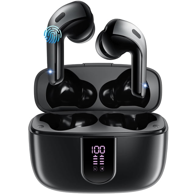 Auriculares inalámbricos HYIEAR V5.3 Bluetooth 45H Playtime IPX5