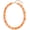 Orange, variant on Beaded Necklaces for Women Trendy Multicolor Candy Jelly Resin Pillar Bead Necklace Boho Statement Chunky Choker Necklace Summer Jewelry