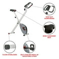 thumbnail image 2 of Sunny Health & Fitness Magnetic Foldable Exercise Bike - SF-B2989, 2 of 9