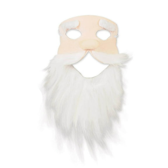 Beistle Christmas Party Decorative Santa Mask With Elastic Attached (1 Per Package) - 12 Pack