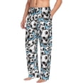 thumbnail image 6 of Naloa Football Soccer Ball Pajama Pants Men, PJ Bottoms, Sleep & Lounge Pants-Large, 6 of 6