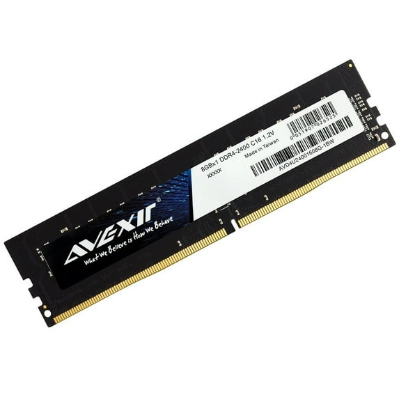 8GB Avexir Budget Series DDR4 2400MHz PC4-19200 CL16 Single Desktop Memory Module