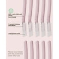 thumbnail image 4 of Razor for Women Face, 15 Pcs Microblade Eyebrow Razors, Multipurpose Dermaplaning Tool for Face, Peach Fuzz Removal, Face shavers for Women and Men (Pink), 4 of 5