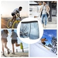 thumbnail image 4 of Fotbe Winter Reindeer In Snowy Mountains Calzoncillos Tipo Boxer con Bolsa de Soporte Total para Hombre, X-Temp Fresco, Transpirable y de Secado Rápido-Medium, 4 of 5