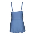 thumbnail image 5 of Linfrsh Girls Bathing Suit One Piece Girls One Piece Swimsuit Swimwear Beach Sport Bathing Suit for Kids(Blue,13-14 Years), 5 of 5
