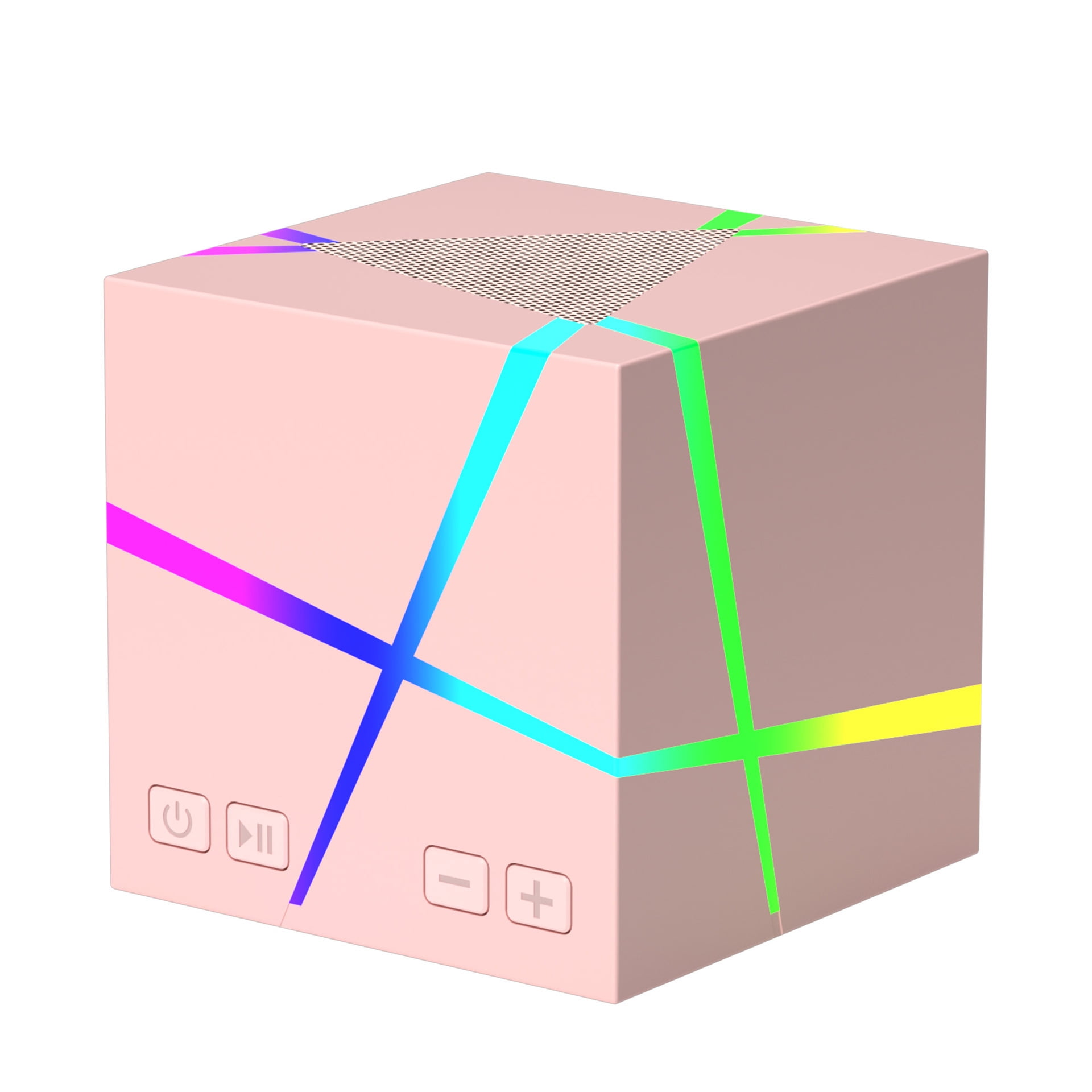 Creative Rubik's Cube Bluetooth speaker, desktop smart speaker, portable speaker, luminous and colorful wireless mini subwoofer small speaker.