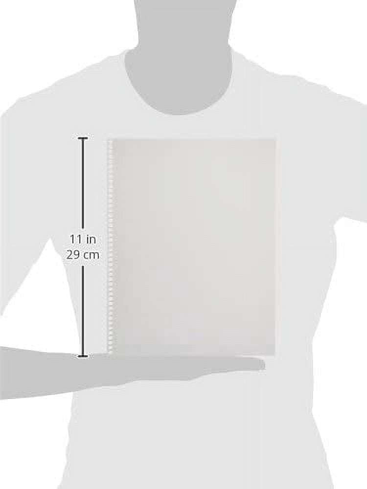PrintWorks Professional Prepunched Paper, 8.5 x 11, 24 lb, 44-Hole Spiral Coil (4:1 Pitch) Binding Paper, 500 Sheets, White (04147)