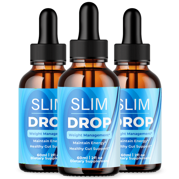 Slim Drop Advanced Formula Drops Supporting Your Active Lifesyle Naturally SlimDrop 90 Servings