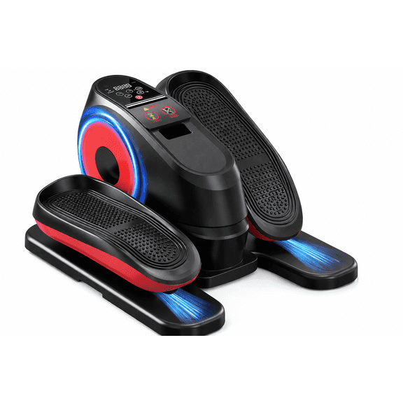 USLIM Electric Under Desk Elliptical with Remote Control, Quiet Seated Pedal Exerciser, 16 Speeds, Fully Assembled Leg Exerciser for Home Office