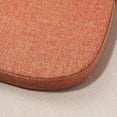 thumbnail image 4 of Tromlycs U Shaped Kitchen Chair Seat Cushion Pad for Dining Room Chairs with Ties 15x16 inches Rust Red, 4 of 6