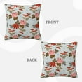 thumbnail image 3 of ZICANCN Blooming Flowers Throw Pillow Covers, Bed Couch Sofa Knit Decorative Pillow Covers for Living Room Farmhouse, 20"x20", 3 of 8