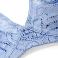 thumbnail image 4 of Bonds Women's Intimately Deep V Bra, Blue,32C - US, 4 of 4