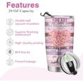 thumbnail image 3 of Niece Gifts - Mother''s Day Gifts for Nieces from Aunt, Niece Birthday Gifts Tumbler 20oz, Graduation Gifts for Niece from Uncle, Mother''s Day Niece Gift Ideas - 20oz Insulated Tumbler, 3 of 6