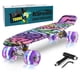 thumbnail image 1 of Monopatín Kqpoinw Kids 22 completo con ruedas LED moradas, 1 of 7