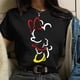 thumbnail image 4 of Nueva camiseta de Minnie Mouse Kawaiii, camiseta de Disney para mujer, camiseta divertida, camisetas negras de moda para mujer, ropa de calle de manga corta, 4 of 5