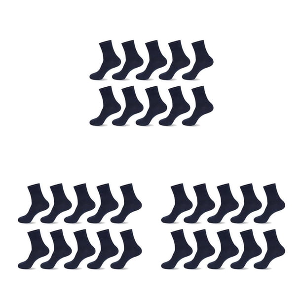 Qarigey 10 Uds. De calcetines para hombre, calcetines absorbentes para el sudor de poliéster y algodón para verano, calcetín fino de tubo Type1 NO1