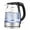 Black, variant on COMFEE' Glass Electric Tea Kettle & Hot Water Kettle Electric, 1.7L Electric Kettle with LED Indicator, 1500W Fast Boil, Auto Shut-Off and Boil-Dry Protection
